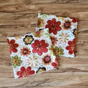 PIER 1 Floral Throw Pillow  Cushion Covers